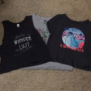 Bundle of 3 Bongo shirts, size Large